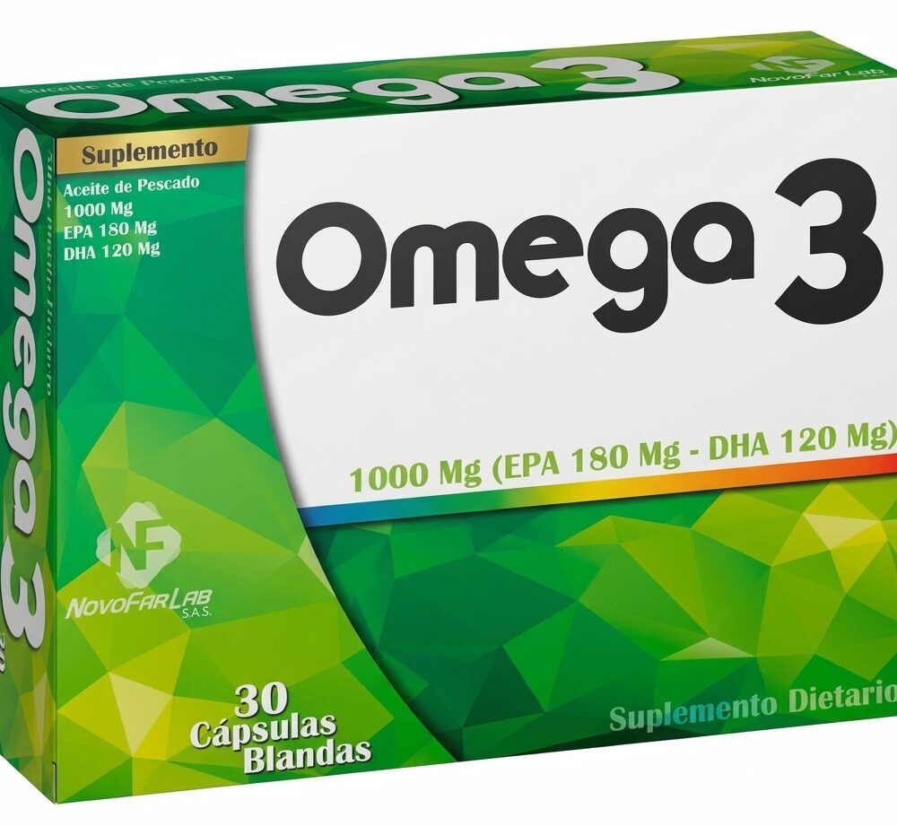 OMEGA 3 1000MG EPA 180MG-DHA 120MG CAP CJX30 BLISTX10(NOVOFARLAB)