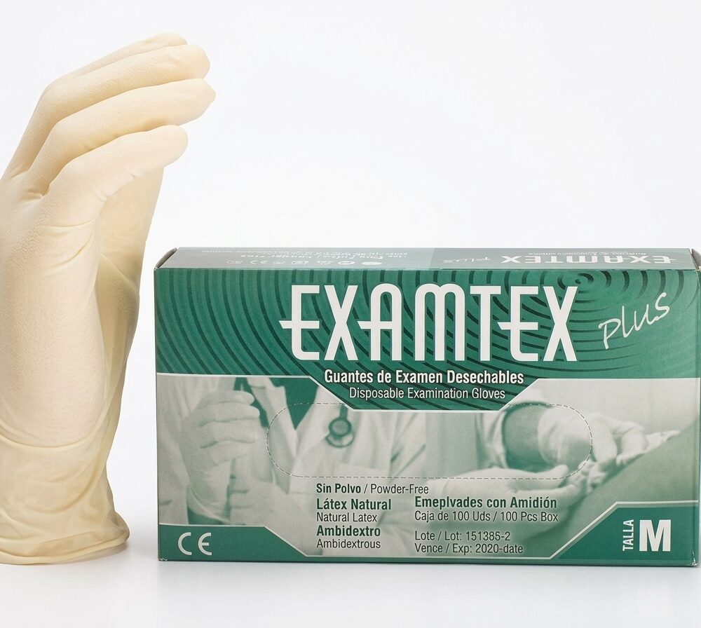 GUANTES DE EXAMEN TALLAS S,M,L PROTEX